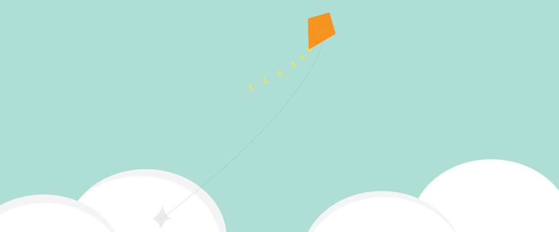 minimal-orange-kite